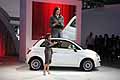 Press day Fiat 500 C and Laura Soave